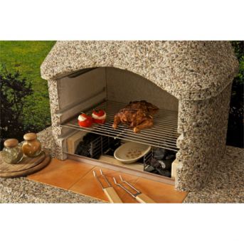 Grillkamin Nova Quatro Braun