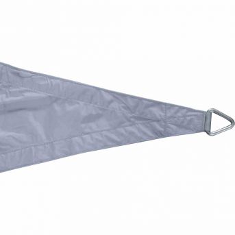 Nesling Dreamsail Sonnensegel 3-Eck Grau 500x500x500 cm Wasserdicht