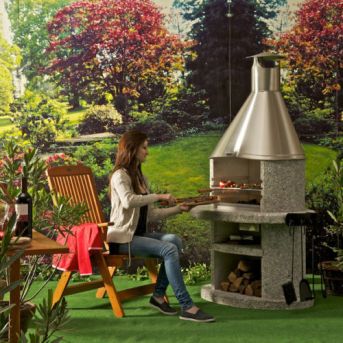 Grillkamin Duna Edelstahl