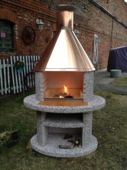 Grillkamin Duna Kupfer