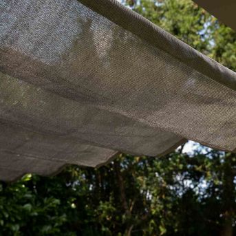 Nesling Coolfit Faltsonnensegel 200x500 cm Grau