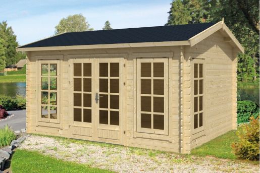 Gartenhaus Arne 28mm 450x350cm