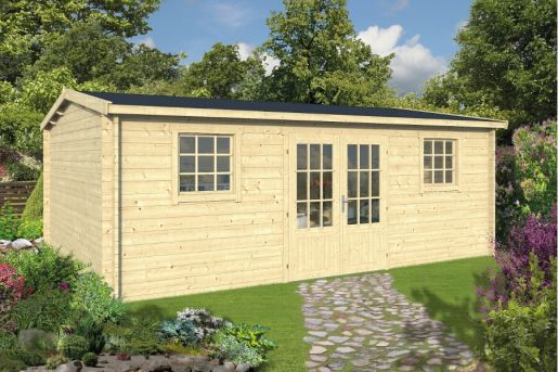 Gartenhaus Dianne 40mm 578x450cm