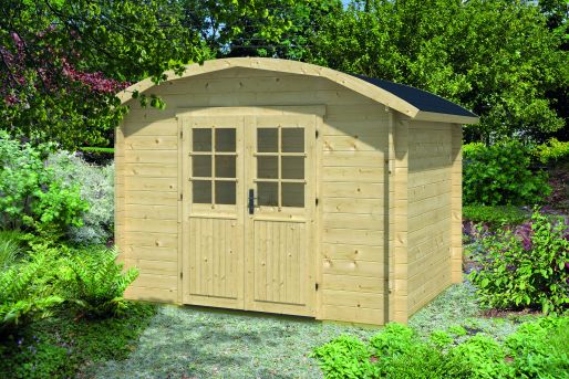 Gartenhaus Klair 28mm 300x240cm
