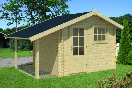 Gartenhaus Lars 28mm 420x260cm