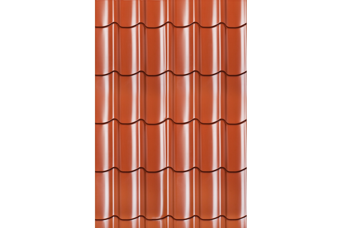Dachziegelprofil -Platten / Terracotta