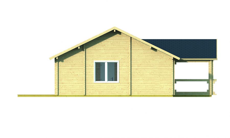 Wochenendhaus Finn 92mm 1040x978cm