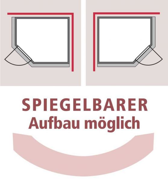 Karibu Systemsauna Jarin 196x196 cm | Wandstärke 68mm