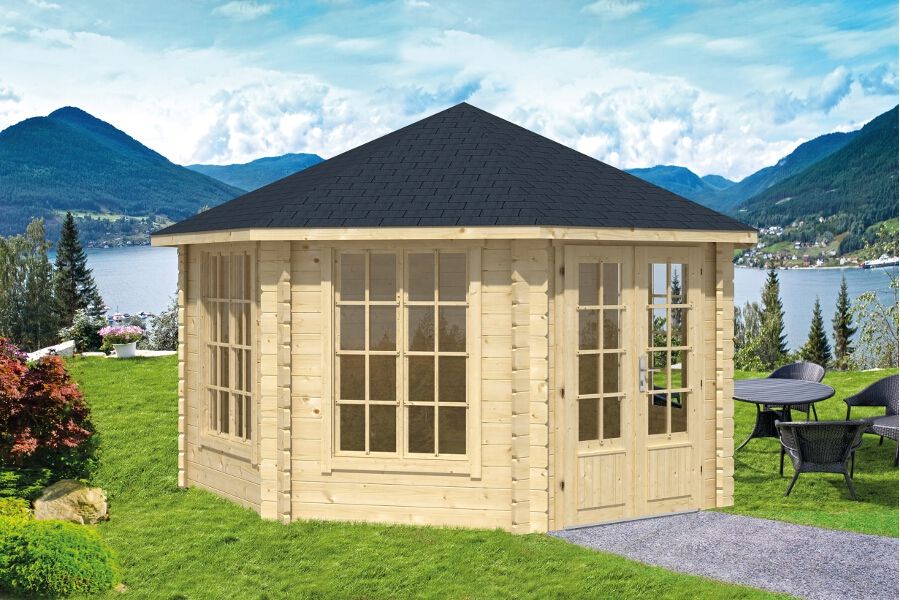 8 Eck Gartenhaus Lynn