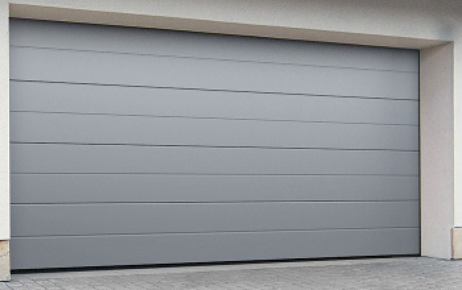 Paneele mit niedrigen Sicken Ral 9006