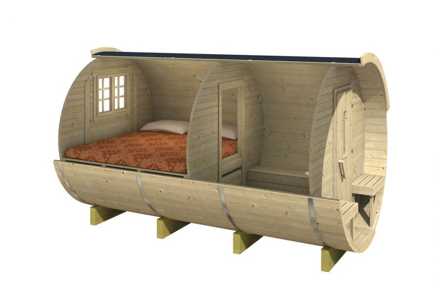 Innenansicht Campingfass Typ 330