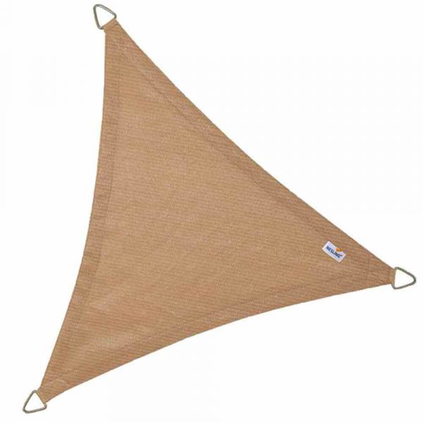 Nesling Coolfit Sonnensegel 3-Eck 360x360x360 cm Sand