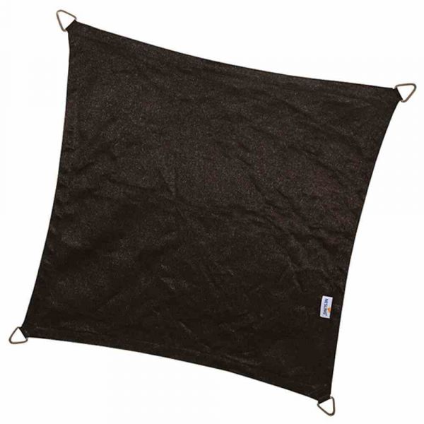 Nesling Coolfit Sonnensegel Quadrat 360x360x360x360 cm Schwarz