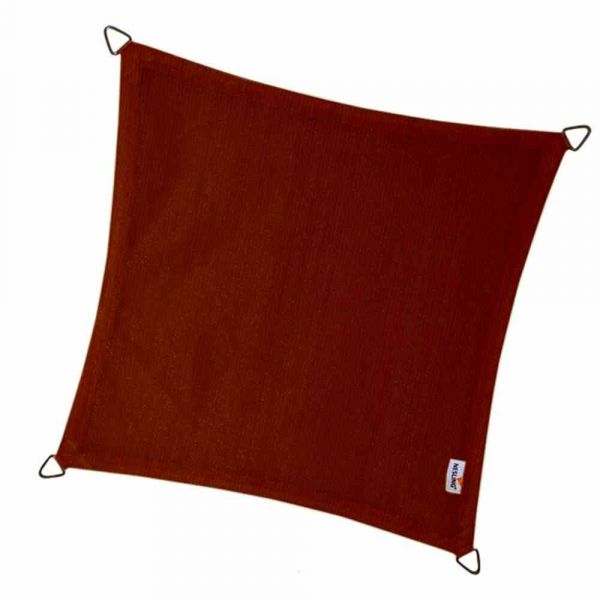 Nesling Coolfit Sonnensegel Quadrat 360x360x360x360 cm Terracotta