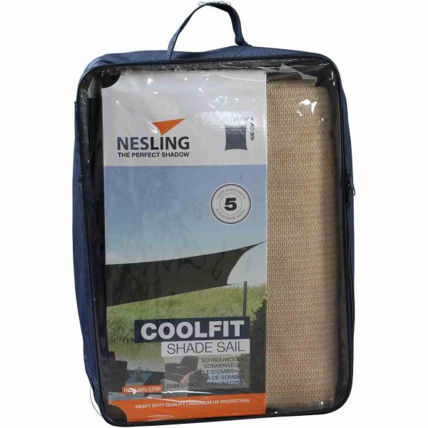 Nesling Coolfit Sonnensegel Rechteck 300x400 cm Sand