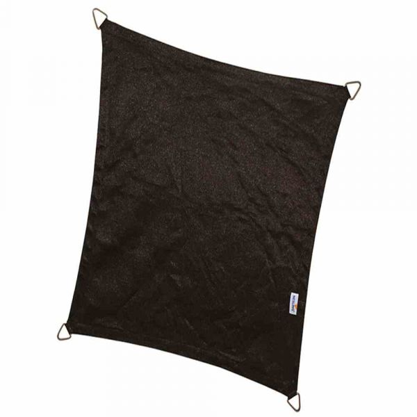 Nesling Coolfit Sonnensegel Rechteck 300x400 cm Schwarz