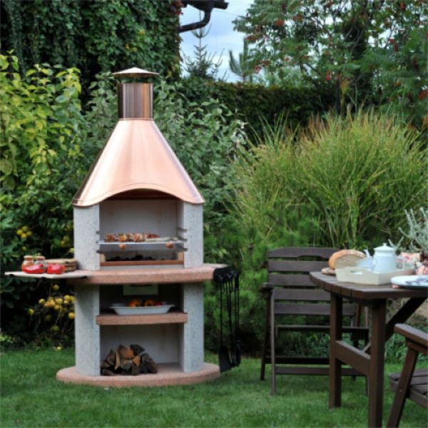 Grillkamin Duna Kupfer