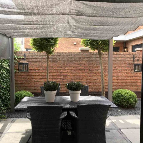 Nesling Coolfit Faltsonnensegel 200x500 cm Grau