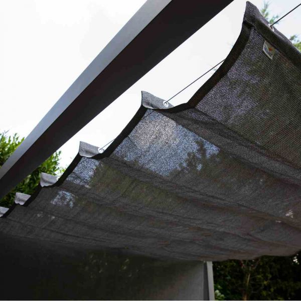 Nesling Coolfit Faltsonnensegel 200x500 cm Grau