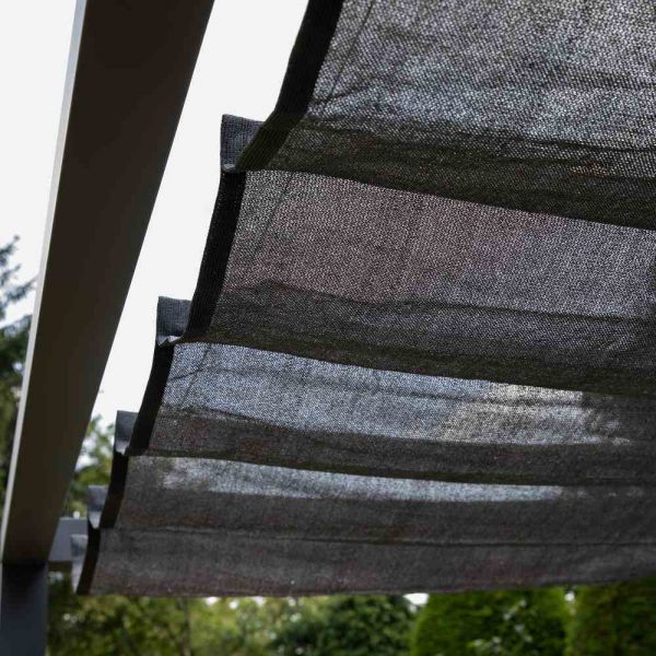 Nesling Coolfit Faltsonnensegel 200x500 cm Grau