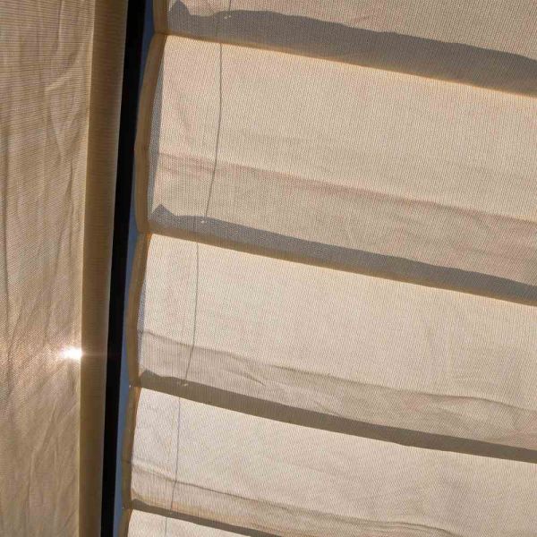 Nesling Coolfit Faltsonnensegel 370x500 cm Sand