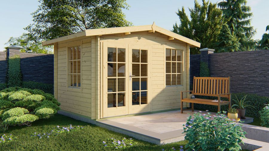 Gartenhaus Philip 40mm 350x250cm