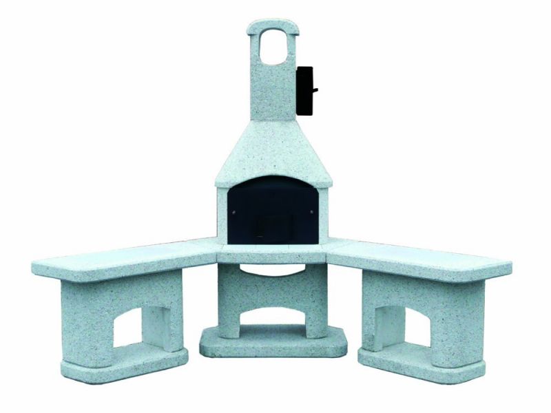 Grill / Aussenküche Nova Quatro / Weiss