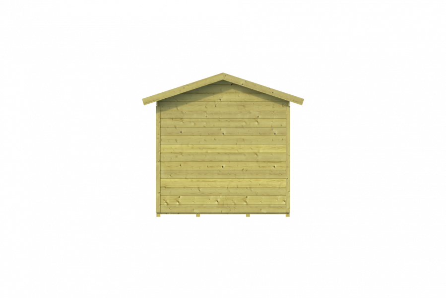 Spielhaus Pippi Rückwand